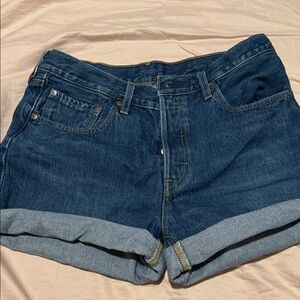 Levi's Classic Blue Denim Jeans